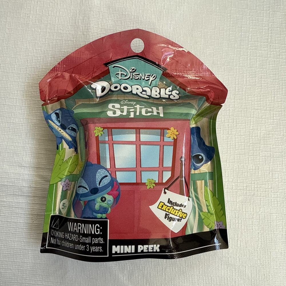 Disney Doorables Stitch Blind Mini Peek NEW Sealed Stocking Stuffer